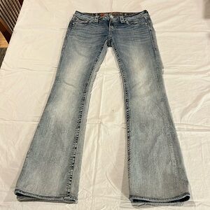 Rock Revival Essie Boot Cut Jeans, Size 28, inseam 31”